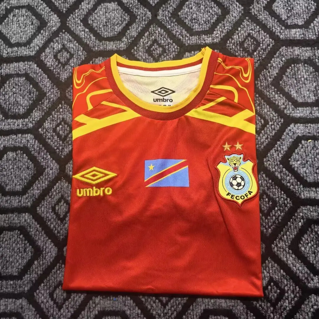 Maillot Congo rouge Ma boutique