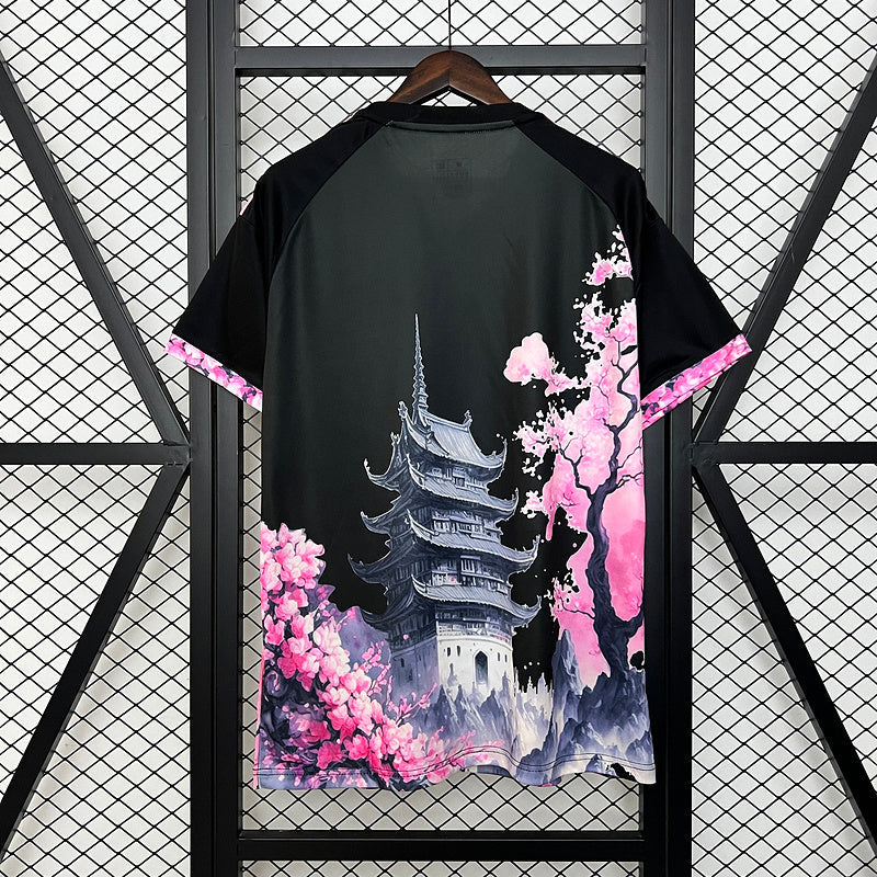 Maillot "Concept" Japon noir dragon rose Ma boutique