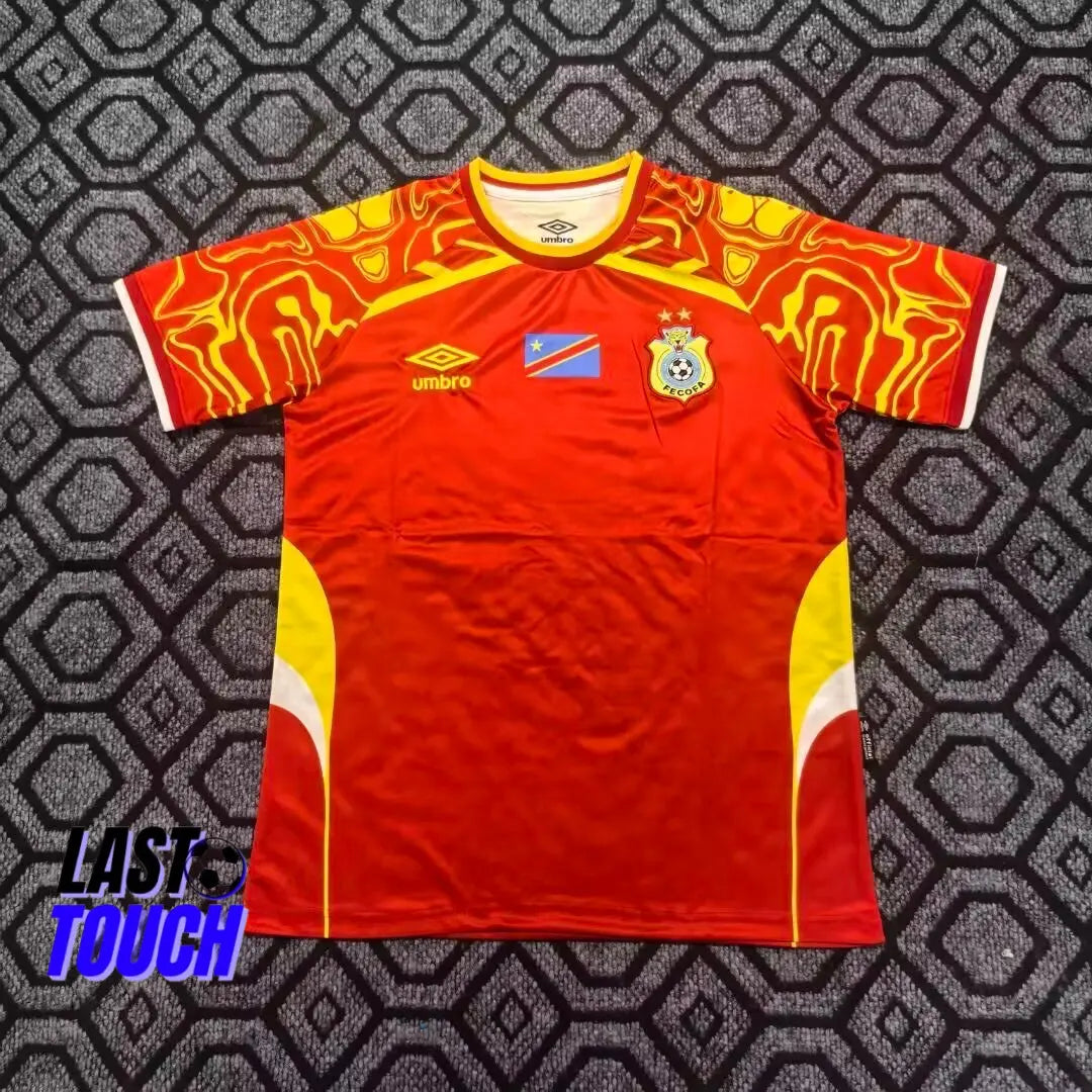 Maillot Congo rouge Ma boutique