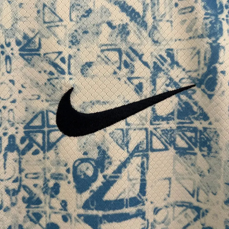 Maillot de football Portugal extérieur blanc et bleu Ma boutique