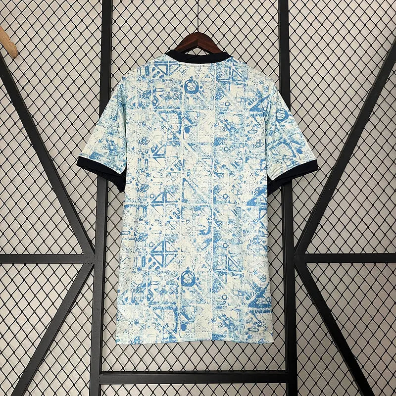 Maillot de football Portugal extérieur blanc et bleu Ma boutique