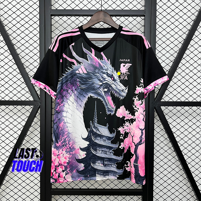 Maillot "Concept" Japon noir dragon rose Ma boutique