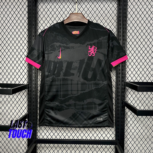 Maillot Chelsea Third "Noir, rose" 2024/2025 Ma boutique