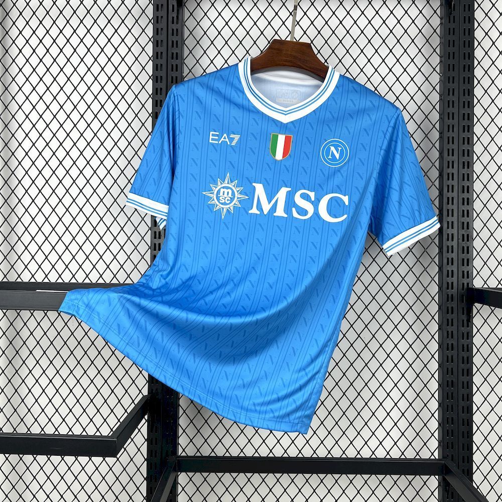 Maillot de Naples domicile bleu