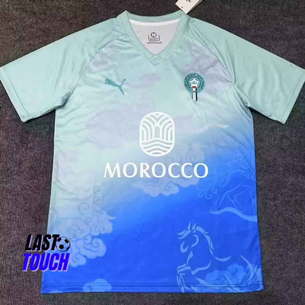 Maillot concept bleu du Maroc