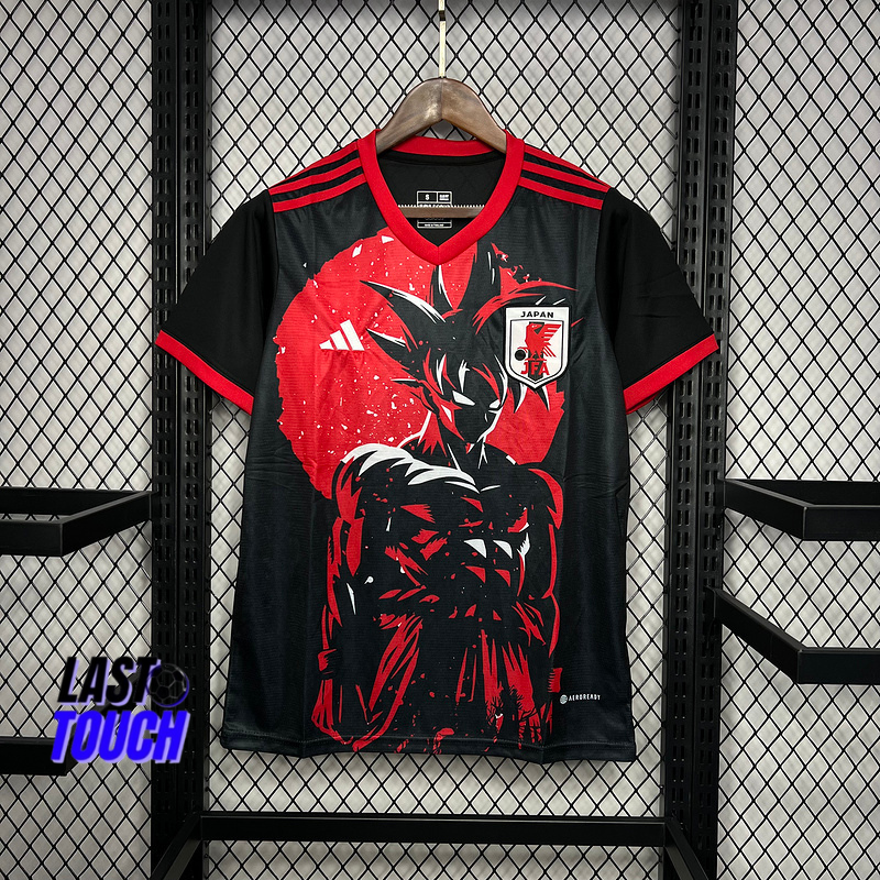 Maillot "Concept" Japon Goku rouge et noir Ma boutique
