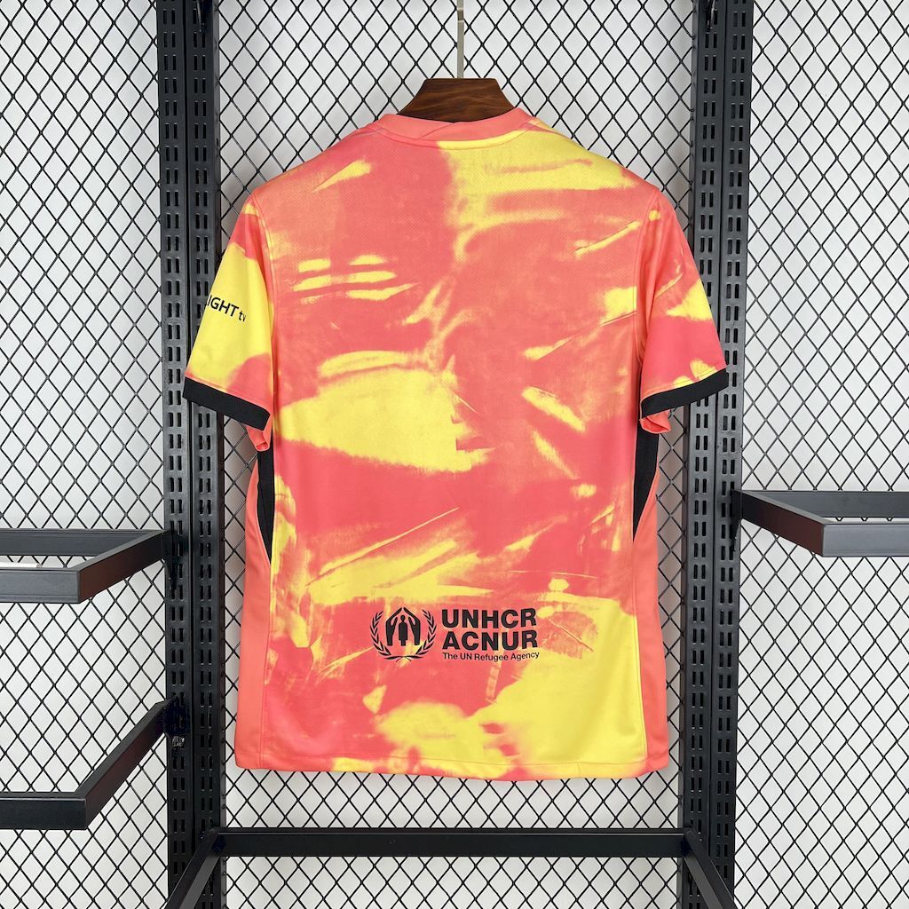 Maillot du FC Barcelone Concept orange