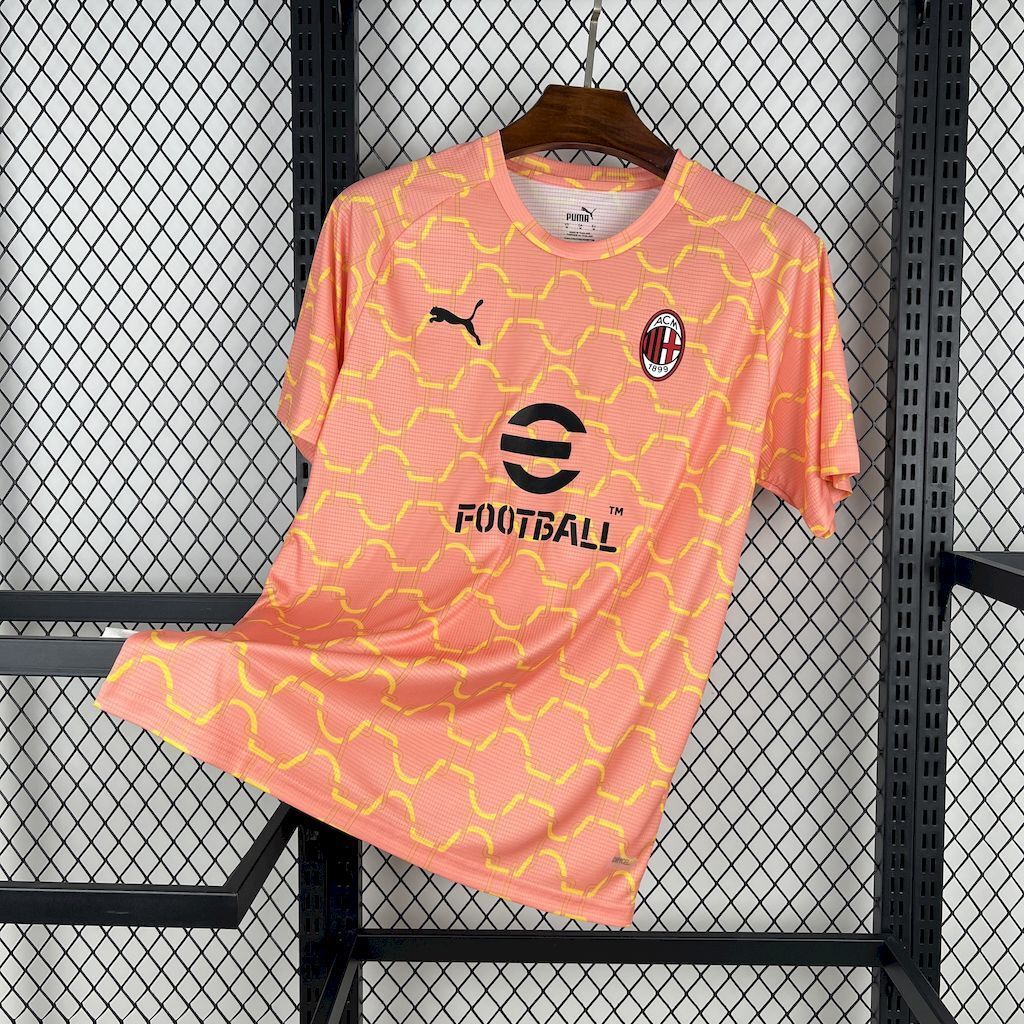 Maillot de l'AC Milan orange