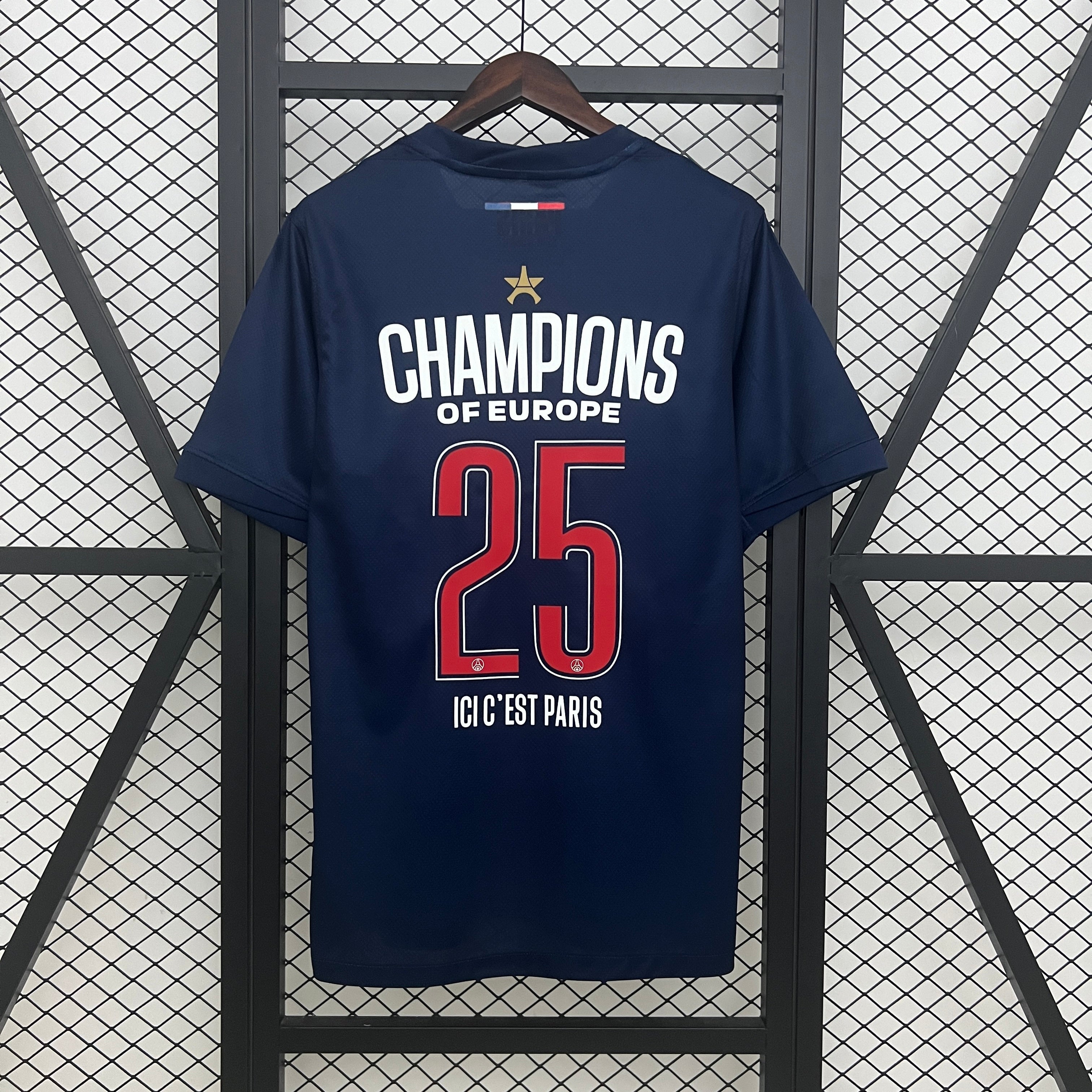 Maillot PSG Champion 2024-2025 Ma boutique