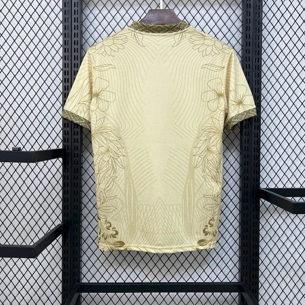 Maillot du Brésil Concept doré